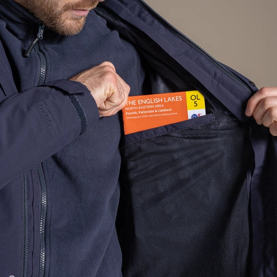 Craghoppers Expert Men's Expert Basecamp 3 in 1 Waterproof & Breathable Jacket
