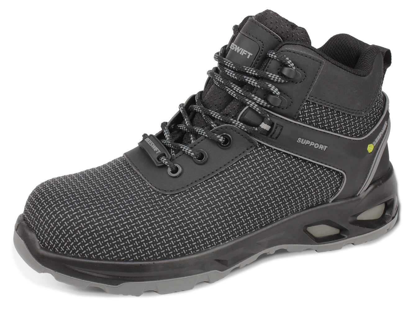 Beeswift Himley Composite Mid Cut Black Tpu Tek Safety Boot