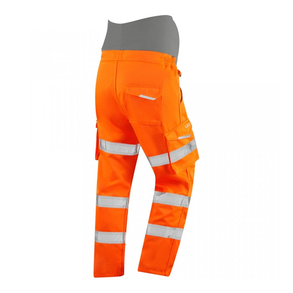 Leo Workwear VERITY Leo EcoViz Poly/Cotton Maternity Cargo Trouser