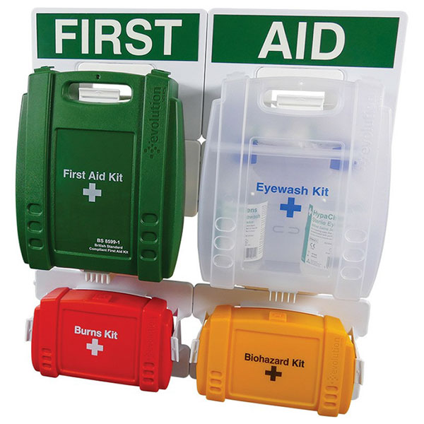 Beeswift British Standard Compliant Complete First Aid Point Med