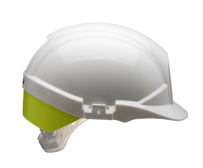 Beeswift Reflex Safety Helmet Wheel Ratchet C/W Yellow Flash