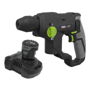 Sealey Cordless SDS Plus Rotary Hammer Drill Kit 10.8V 2Ah SV10.8