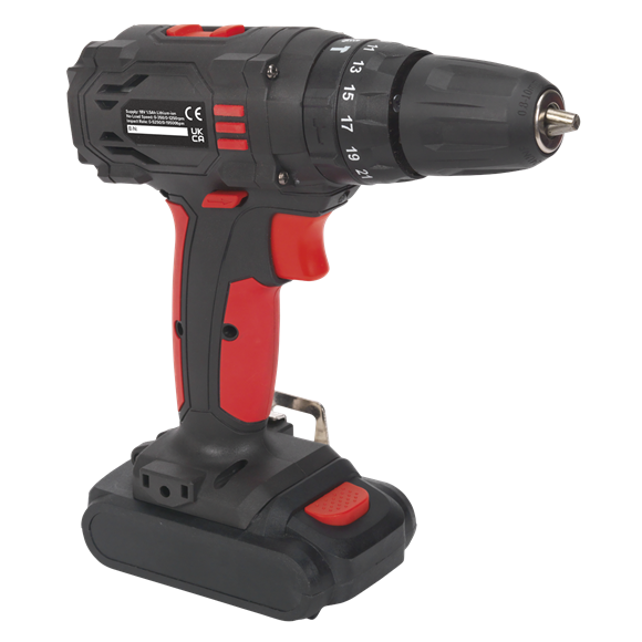 Sealey 18V Ø10mm Cordless Combi Drill