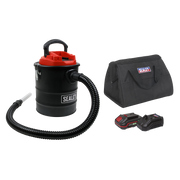 Sealey Handheld Ash Vacuum Cleaner 15L Kit 20V 2Ah SV20 Series