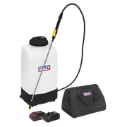 Sealey Cordless Garden Backpack Sprayer 15L 20V 2Ah SV20 Series