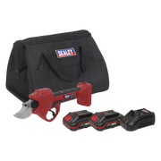 Sealey Cordless Pruning Shears Kit 20V 2Ah SV20 Series - 2 Batteries