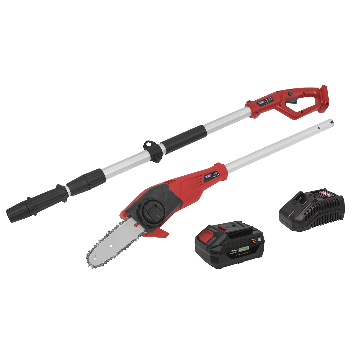 Sealey Telescopic Cordless 20cm Chainsaw Kit 20V 4Ah SV20 Series