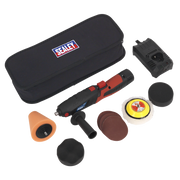 Sealey Cordless Mini Sander/Polisher Kit Ø75mm 12V Lithium-ion