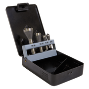 Sealey Slotted Deburring Countersink Drill Bit Set 4pc 90°
