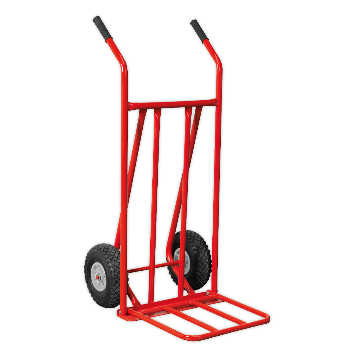 Sealey Sack Truck with Pneumatic Tyres Folding 150kg Capacity