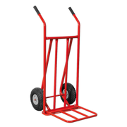 Sealey Sack Truck with Pneumatic Tyres Folding 150kg Capacity