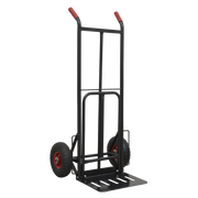 Sealey Heavy-Duty Sack Truck with PU Tyres 300kg Capacity