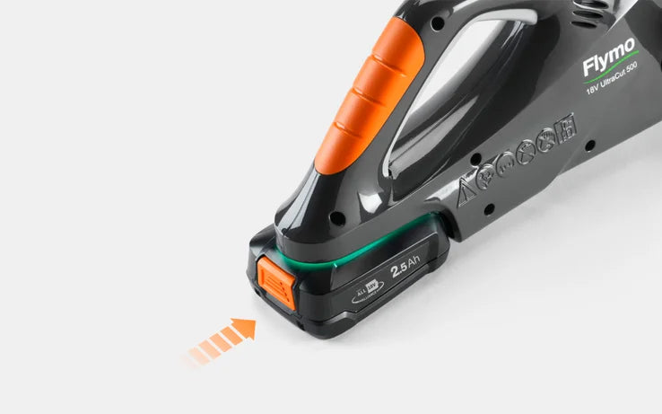 FLYMO 18V UltraCut 500 Cordless Hedge Trimmer – Bare Unit