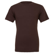 Bella Canvas Unisex Jersey Crew Neck T-Shirt - Brown