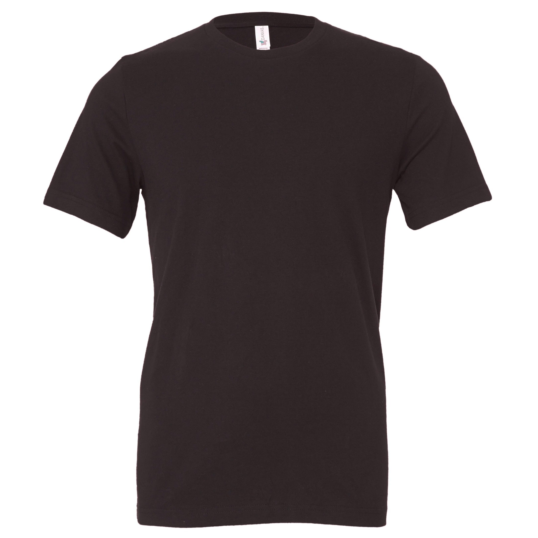 Bella Canvas Unisex Jersey Crew Neck T-Shirt - Dark Grey