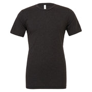 Bella Canvas Unisex Triblend Crew Neck T-Shirt - Charcoal-Black Triblend