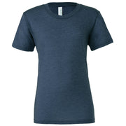 Bella Canvas Unisex Triblend Crew Neck T-Shirt - Steel Blue Triblend