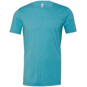 Bella Canvas Unisex Heather Cvc Short Sleeve T-Shirt - Heather Aqua