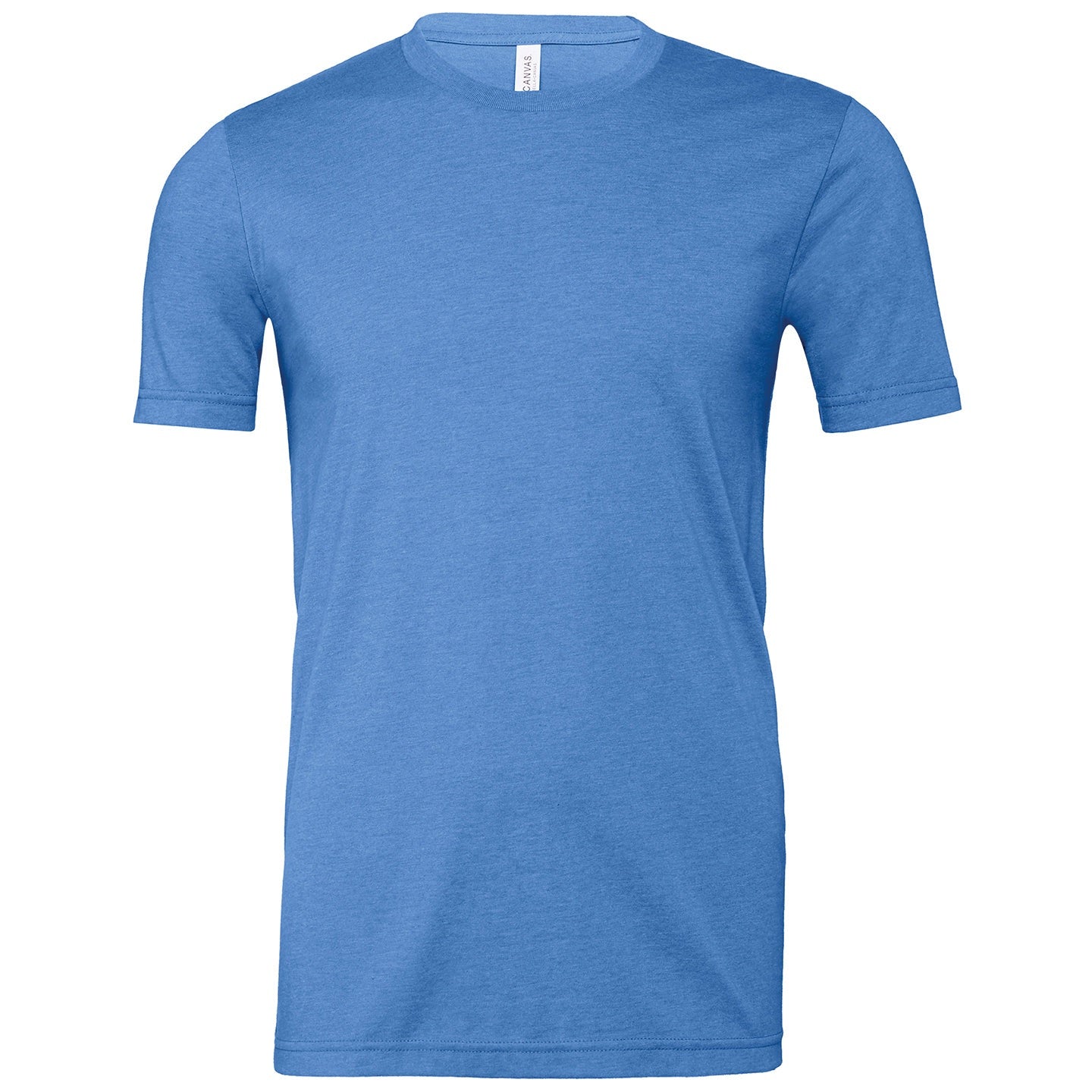 Bella Canvas Unisex Heather Cvc Short Sleeve T-Shirt - Heather Columbia Blue