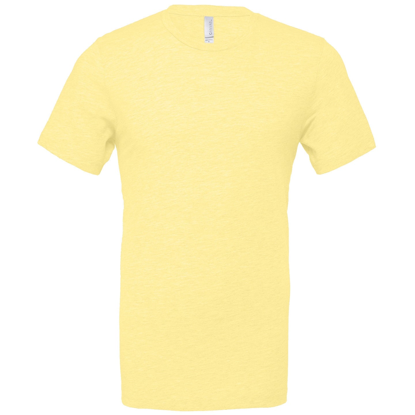 Bella Canvas Unisex Heather Cvc Short Sleeve T-Shirt - Heather French Vanilla