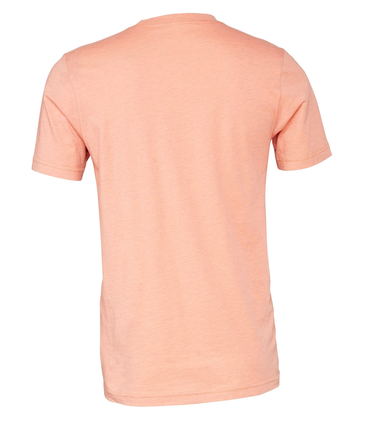 Bella Canvas Unisex Heather Cvc Short Sleeve T-Shirt - Heather Sunset