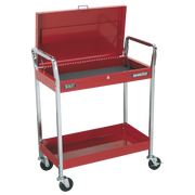 Sealey Trolley 2-Level Heavy-Duty with Lockable Top