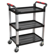 Sealey Workshop Trolley 3-Level Composite - 3 Wall CX309