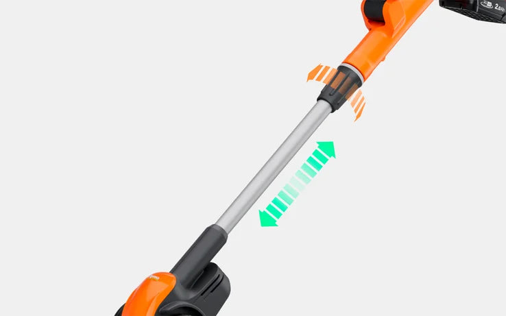 FLYMO 18V EasiWeeder – Cordless Weed Brush