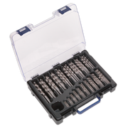 Sealey HSS Fully Ground Drill Bit Assortment 170pc Ø1-10mm