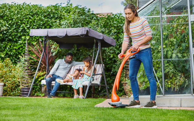 Flymo 18V EasiTrim 250 - Battery-Powered 2-in-1 Trimmer & Edger (Bare Unit)