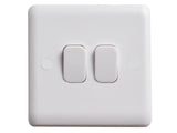 Deta Vimark Light Switch 2-Gang 2-Way