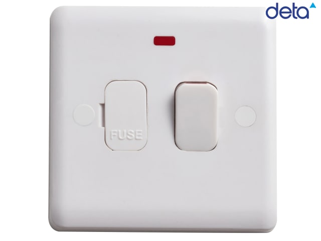 Deta Vimark Fused Switched Spur with Neon 13A