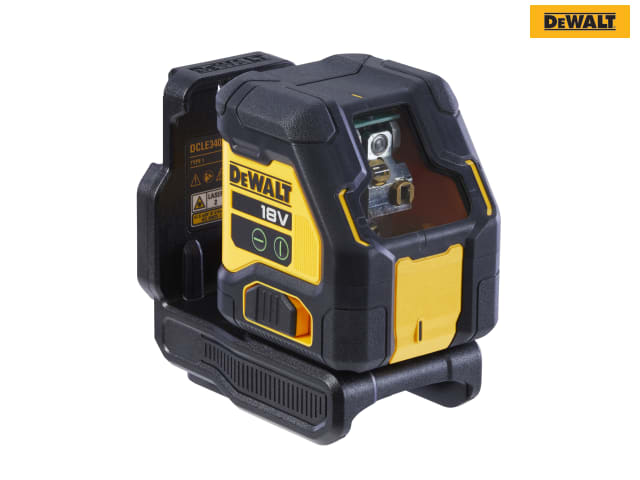 DEWALT DCLE34021N XR Compact Cross Line Green Laser 18V Bare Unit