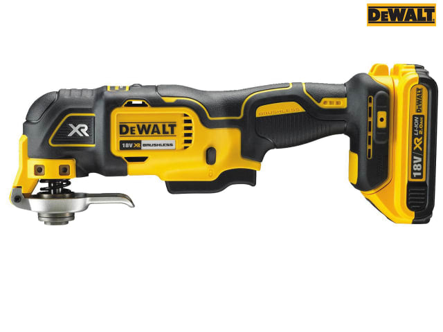 DEWALT DCS355D1 XR Brushless Oscillating Multi-Tool 18V 1 x 2.0Ah Li-ion