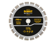 DEWALT ELITE SERIES Asphalt Diamond Segmented Wheel 350 x 25.4mm