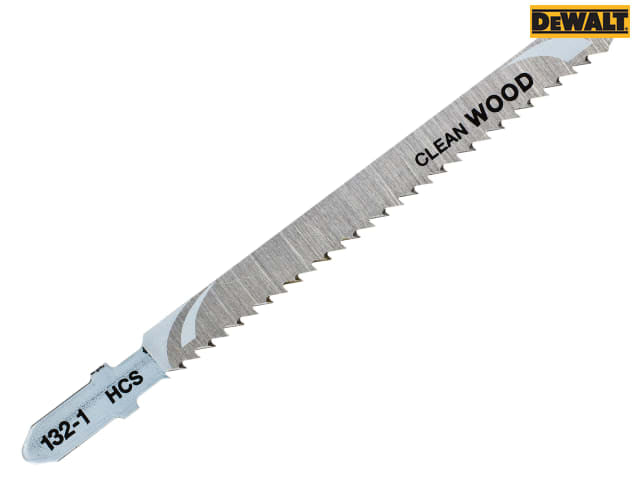 DEWALT HCS Wood Jigsaw Blades Pack of 5 T101BR