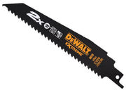 DEWALT 2X Life Wood & Nail Reciprocating Blade 305mm x 6 TPI Pack of 5