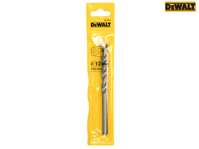 DEWALT Masonry Drill Bit 12.0mm OL:150mm WL:82mm