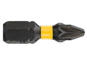 DEWALT Extreme Impact Torsion Bits PZ3 x 25mm (Pack 5)