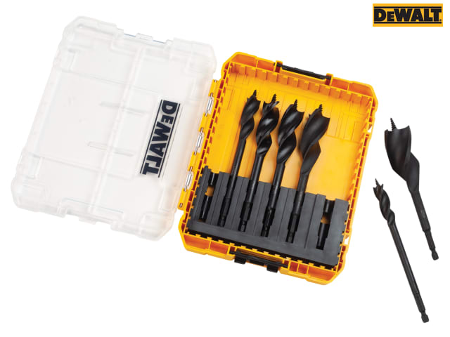 DEWALT DT90238 Extreme Tri-Flute Spade Bit Set, 6 Piece