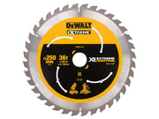 DEWALT Extreme Runtime FlexVolt Mitre Saw Blade 250 x 30mm x 36T