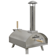 Sealey Dellonda 14" Portable Wood-Fired Pizza & Smoking Oven - Stainless Steel