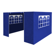 Sealey Dellonda Premium Gazebo/Marquee Side Walls/Doors/Windows, Fits 3 x 3m Models - Blue