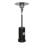Sealey Dellonda Outdoor Garden Gas Patio Heater 13kW Commercial & Domestic Use, Black