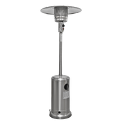 Sealey Dellonda 13kW Stainless Steel Commercial Gas Outdoor Garden Patio Heater, Wheels