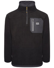 Beeswift Jcb Trade Heavyweight 1/4 Zip Tech Fleece
