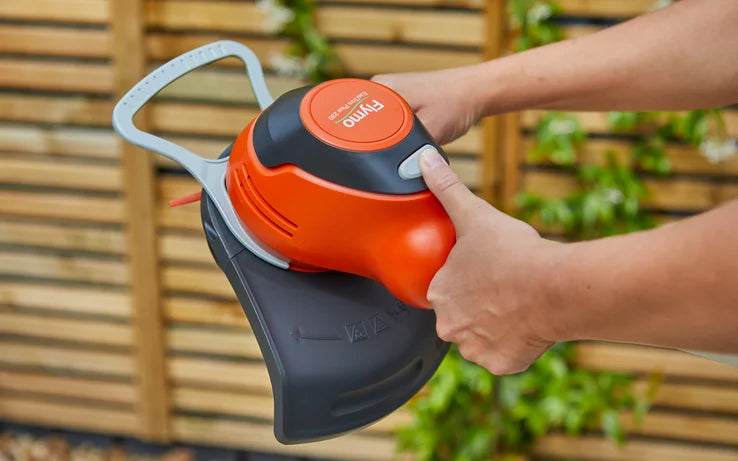 Flymo 18V EasiTrim Plus 230 - Flexible, Battery-Powered Trimming with Smart Features