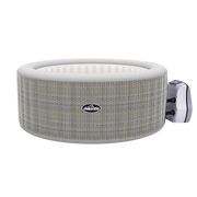 Sealey Dellonda 4-6 Person Inflatable Hot Tub Spa with Smart Pump - Rattan Effect