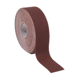 Sealey Emery Roll Brown 50mm x 50m 120Grit