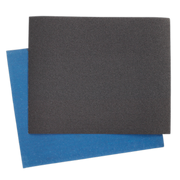 Sealey Emery Sheet Blue Twill 230 x 280mm 80Grit Pack of 25